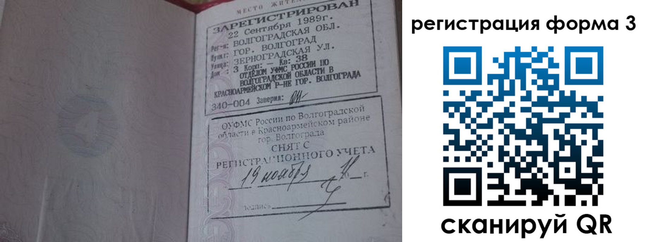 прописка штамп в Владимирской области